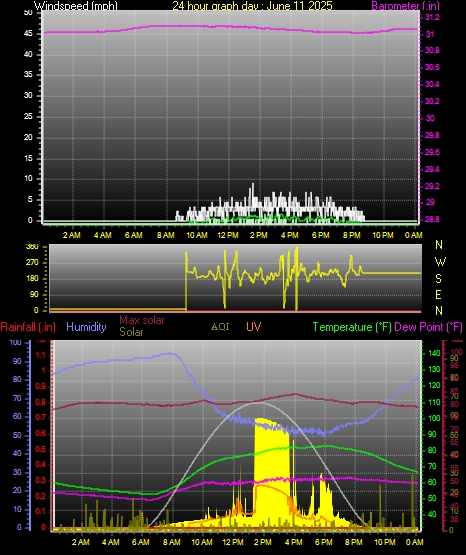 24 Hour Graph for Day 11