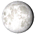 Waning Gibbous, 16 days, 12 hours, 17 minutes in cycle